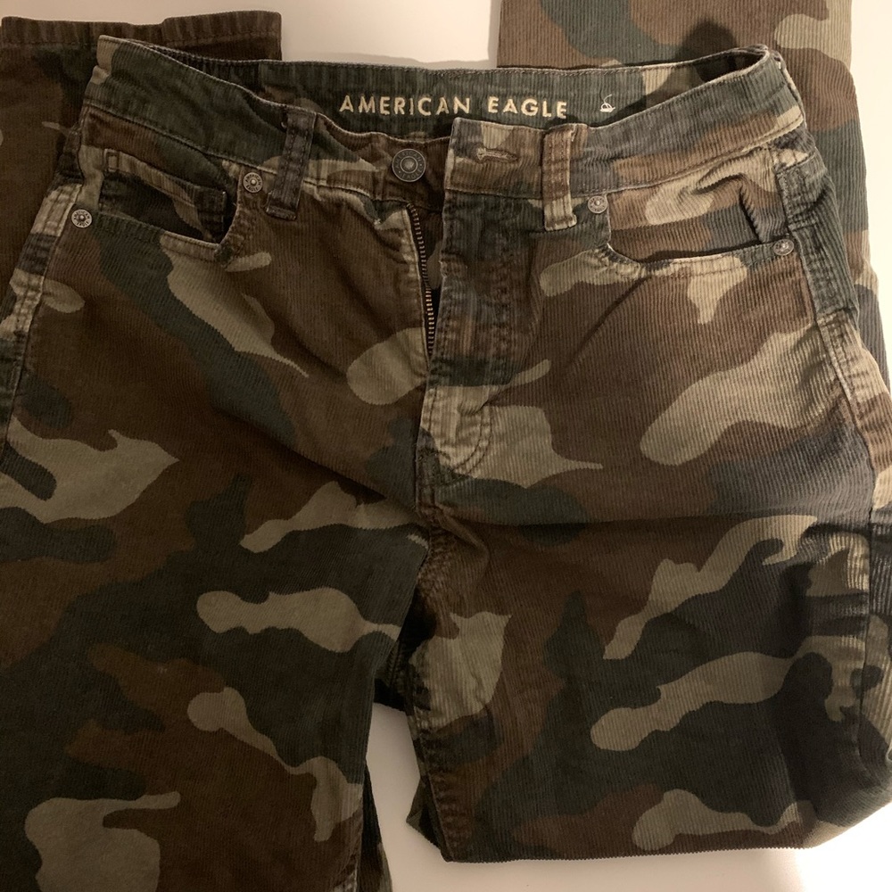 American eagle camo size 4 jeans